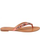 Badgley Mischka Badgley Mischka Womens Zowie Thong Sandal in Pink ...