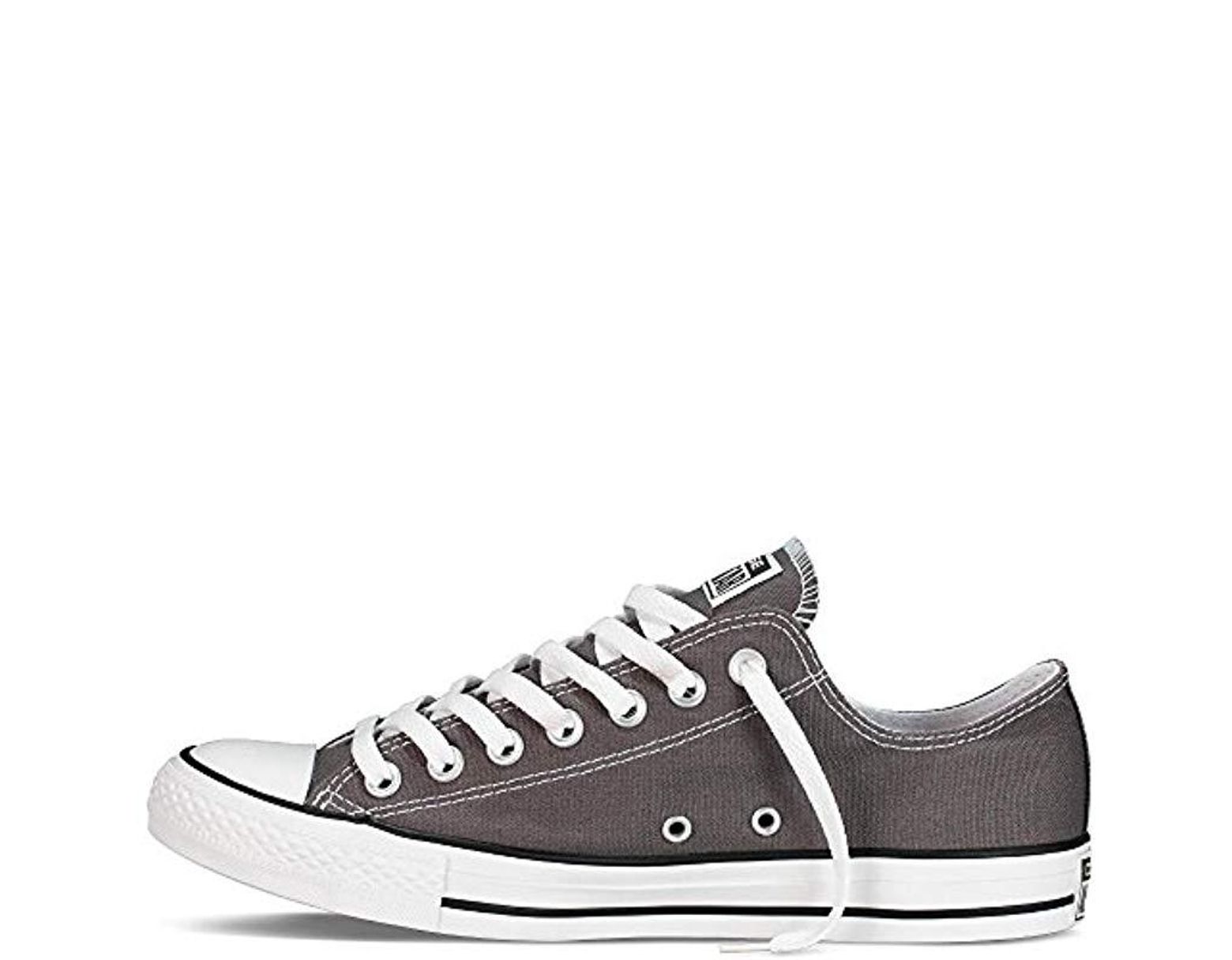 converse charcoal low top