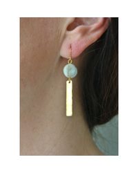 Spectrum | Metallic Ocean Waves Earrings | Lyst
