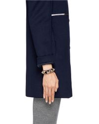 Valentino | Purple 'rockstud' Macro Leather Bracelet | Lyst