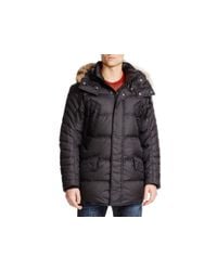 Marc New York | Black Stowaway Hooded Parka | Lyst