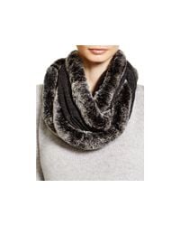 Magaschoni | Gray Fur Infinity Scarf | Lyst