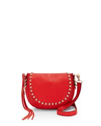 Rebecca Minkoff | Red Unlined Saddle Bag | Lyst