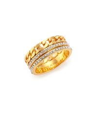 Vita Fede | Metallic Catena Crystal Ring | Lyst