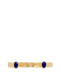 Ela Stone | Blue 'liad' Double Stone Cuff | Lyst