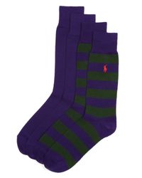Pink Pony | Purple Socks, Pack Of 2 for Men | Lyst