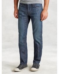 John Varvatos | Blue Bowery Medium Wash Jean for Men | Lyst