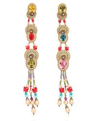 Dori Csengeri | Metallic Baroque Earrings | Lyst