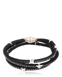 Tomasz Donocik | Metallic Swarovski 3 Wrap Around Stars Bracelet | Lyst
