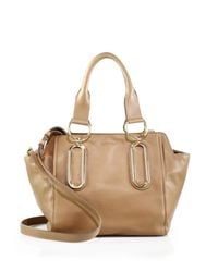 See By Chloé | Brown Paige Leather Satchel | Lyst