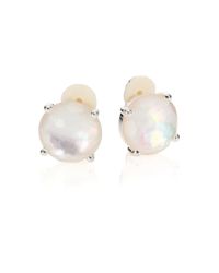 Ippolita | White Rock Candy Mother-of-pearl, Clear Quartz & Sterling Silver Stud Earrings | Lyst