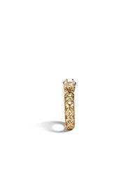 John Hardy | Metallic Naga Ring With Diamonds | Lyst
