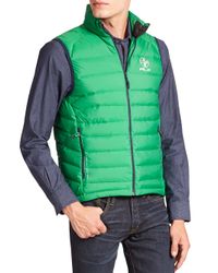 Polo Ralph Lauren | Green Rlx Global Explorer Down Vest for Men | Lyst