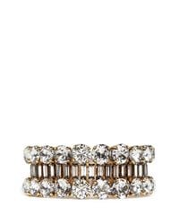 Erickson Beamon | Metallic 'temptress' Crystal Bracelet | Lyst