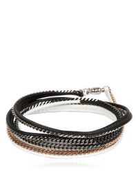 Vita Fede | Black Capri 5 Wrap Bracelet | Lyst