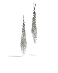 John Hardy | Metallic Classic Chain Chain-mail Link Earrings | Lyst