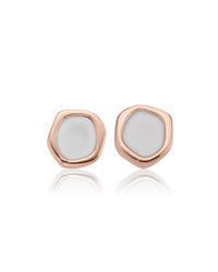 Monica Vinader | Metallic Atlantis Gem Mini Stud Earrings | Lyst