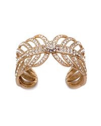 Lulu Frost - Metallic Goldtone Drift Cuff - Lyst