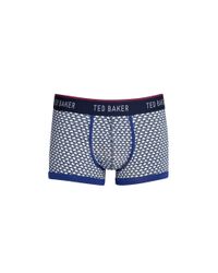Ted Baker | Blue Moneta Swan Boxer Briefs for Men | Lyst