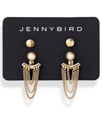 Jenny Bird | Metallic Lezark Ear Jackets | Lyst