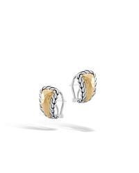 John Hardy | Metallic Classic Chain Shrimp Earrings | Lyst