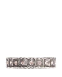 Philippe Audibert | Metallic 'lina' Crystal Milgrain Elastic Bracelet | Lyst