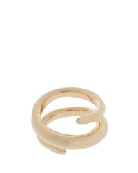 Jennifer Fisher | Metallic Twisted Cylinder Ring | Lyst