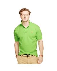 Polo Ralph Lauren | Green Classic-fit Mesh Polo for Men | Lyst