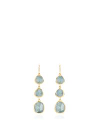 Monica Vinader | Metallic Siren Wire Earrings | Lyst