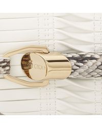 Jimmy Choo | Metallic Zadie | Lyst