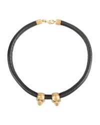 Alexander McQueen Black Necklace