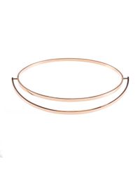 Uncommon Matters - Pink Rose Circular Collar - Lyst
