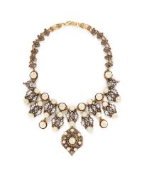 Erickson Beamon | White 'stratosphere' Pearl Crystal Necklace | Lyst