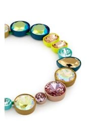 J.Crew | Multicolor Bright Multicrystal Brûlée Necklace | Lyst