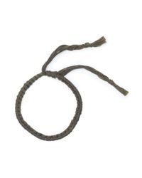 Club Monaco | Gray Macramé Bracelet for Men | Lyst