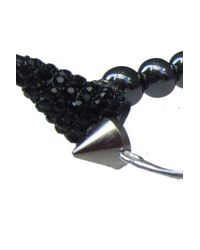 Electric Picks - Black 'all You Need Is Love' Bracelet - Lyst