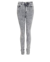 Acne Studios | Gray Grey Leather Close Pants | Lyst