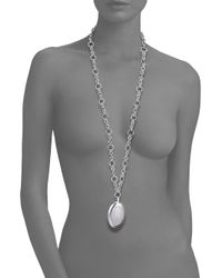 Stephanie Kantis | Metallic Baby Crush Mother-Of-Pearl Pendant | Lyst