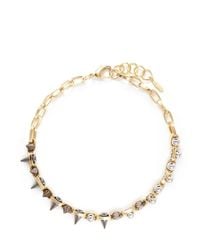 Joomi Lim | Metallic Spike Bead Chain Necklace | Lyst