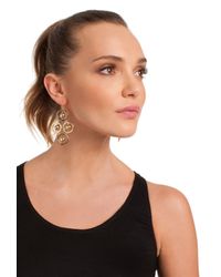 Trina Turk | Metallic Sw Frontal Drama Earring | Lyst