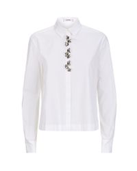 Dorothee Schumacher | White Elite Objects Embellished Blouse | Lyst