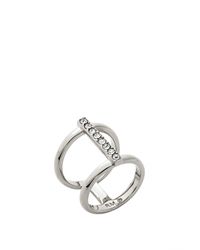 Rebecca Minkoff | Metallic Bar Ring | Lyst