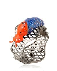 Vernissage Jewellery | Metallic Fire Fly Articulate Bracelet for Men | Lyst