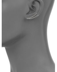 Phyne By Paige Novick | Metallic Stella Diamond & 14K White Gold Winged Single Ear Cuff | Lyst
