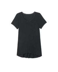 Rebecca Taylor - Black Mia Tee - Lyst