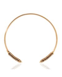 Aurelie Bidermann - Metallic Wheat Necklace - Lyst