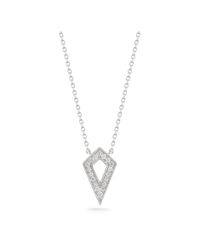 Dana Rebecca | White Jemma Morgan Angular Necklace | Lyst