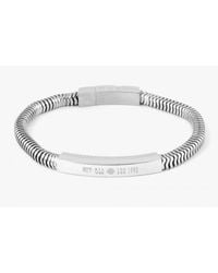 Tateossian | Metallic Click Serpente Bracelet for Men | Lyst