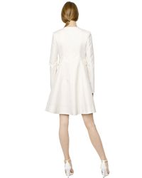 Nina Ricci | White Technical Cotton Coat | Lyst