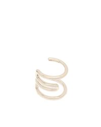 Balenciaga | Metallic Spiral 'b' Bracelet | Lyst